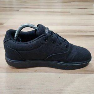 Heelys Launch Adult Black Canvas Skate Shoes With Wheels 770155 Men's Size 8